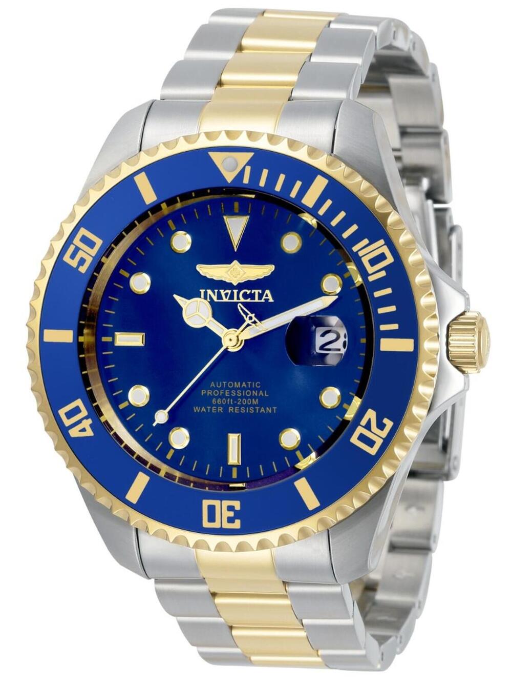 Invicta Grand Diver Automatic Men's Watch - 47mm, Steel, Gold (34042)